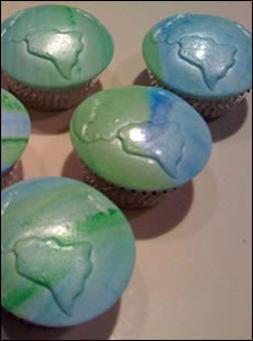 Earth Day Cupcakes