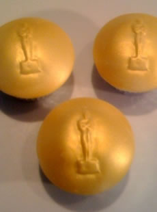 oscar cupcake caps